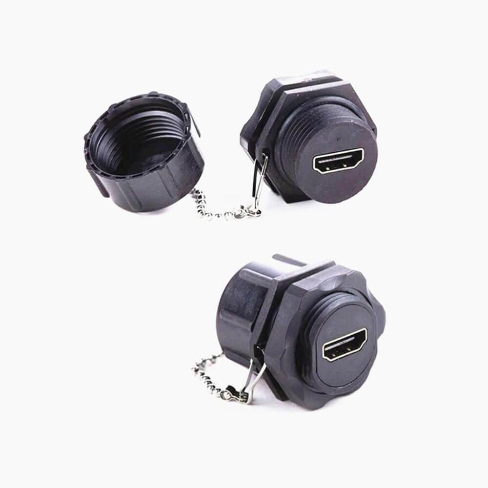 Elecbee Waterproof Hdmi Female Industrial Coupler
